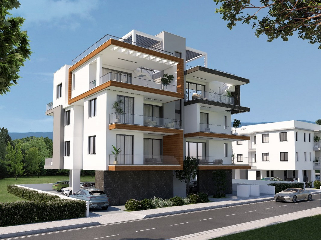 Apartment (Penthouse) in Aradippou, Larnaca for Sale