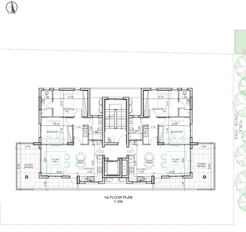 Apartment (Flat) in Agios Nikolaos, Larnaca for Sale