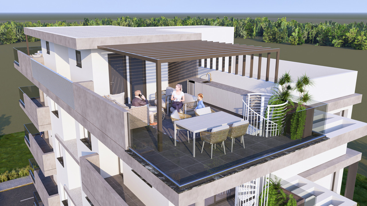 Apartment (Penthouse) in Agios Nikolaos, Larnaca for Sale