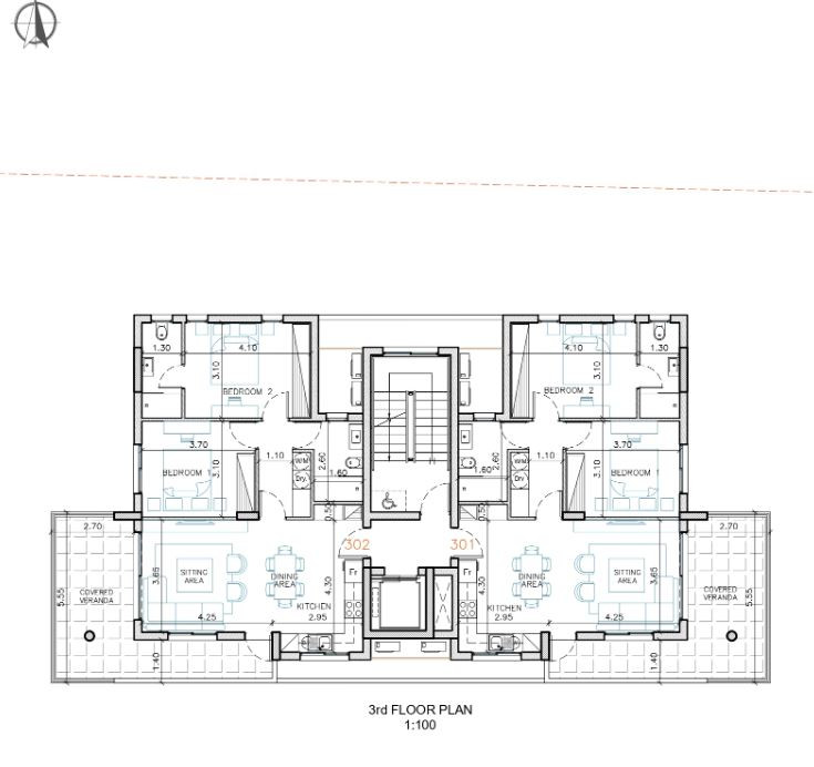 Apartment (Penthouse) in Agios Nikolaos, Larnaca for Sale