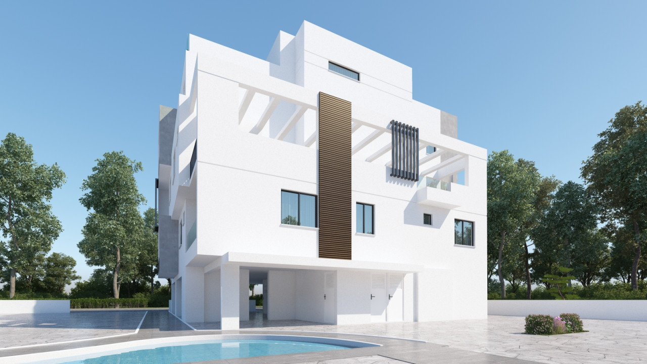 Apartment (Penthouse) in Aradippou, Larnaca for Sale