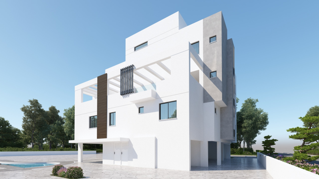 Apartment (Penthouse) in Aradippou, Larnaca for Sale