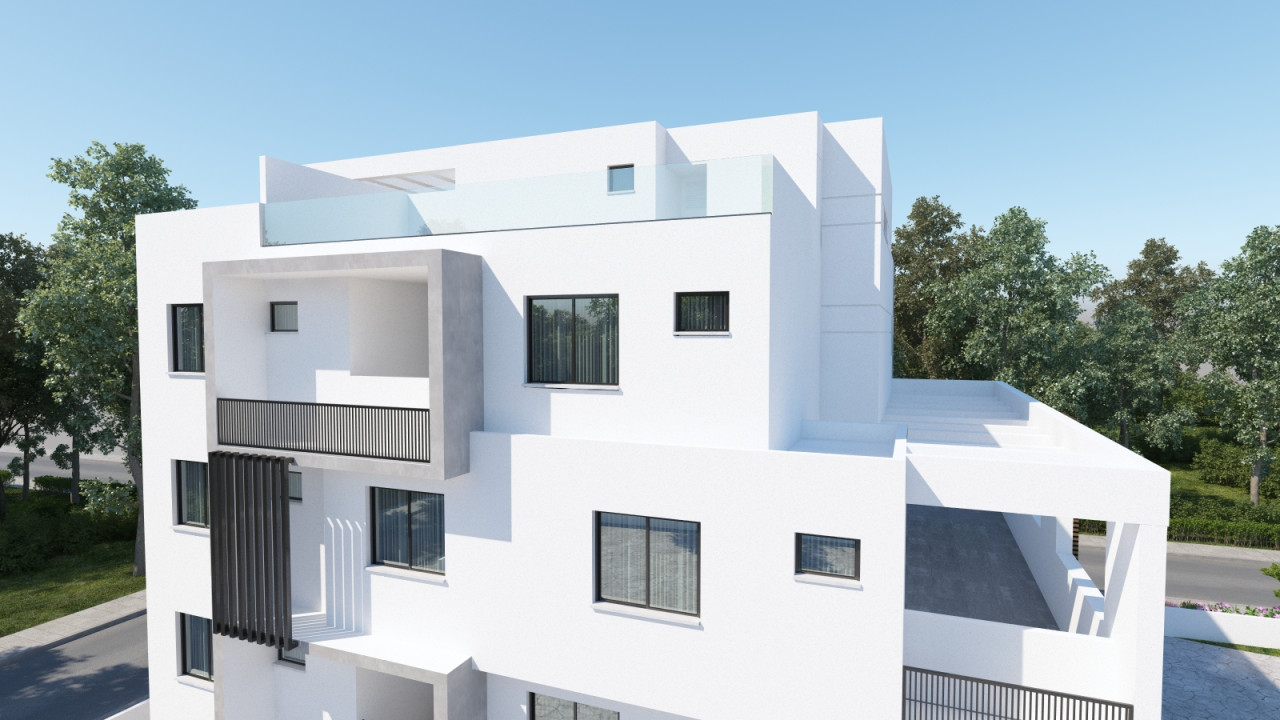 Apartment (Penthouse) in Aradippou, Larnaca for Sale