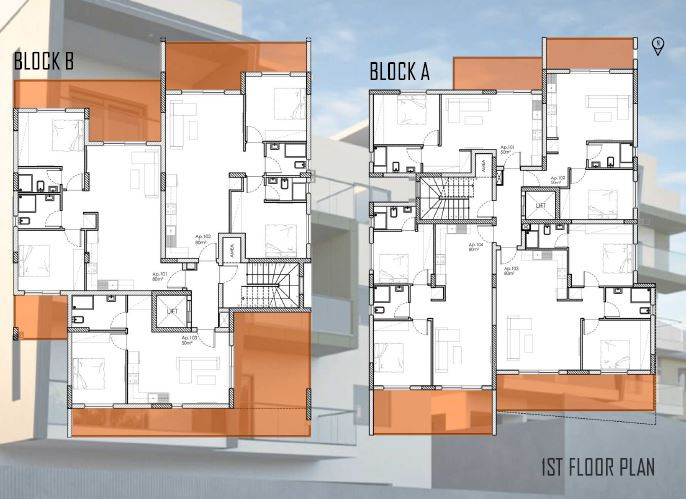 Apartment (Flat) in Agia Fyla, Limassol for Sale