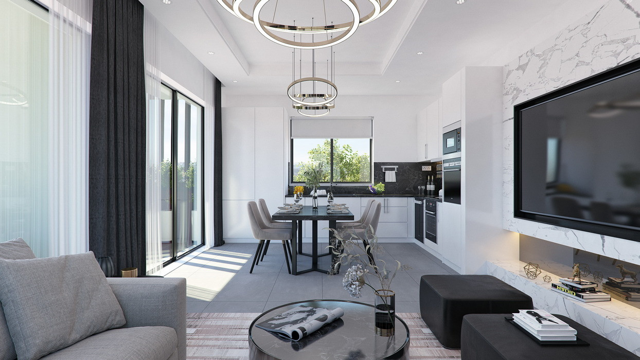Apartment (Penthouse) in Drosia, Larnaca for Sale