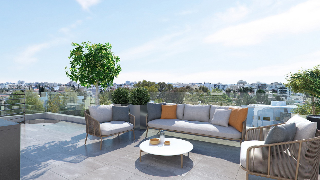 Apartment (Penthouse) in Drosia, Larnaca for Sale