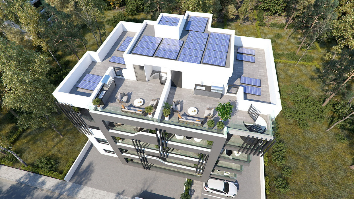 Apartment (Penthouse) in Drosia, Larnaca for Sale