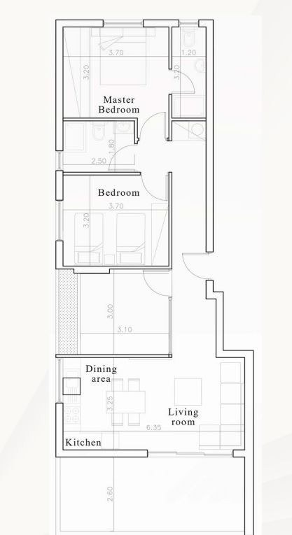 Apartment (Flat) in Larnaca Port, Larnaca for Sale