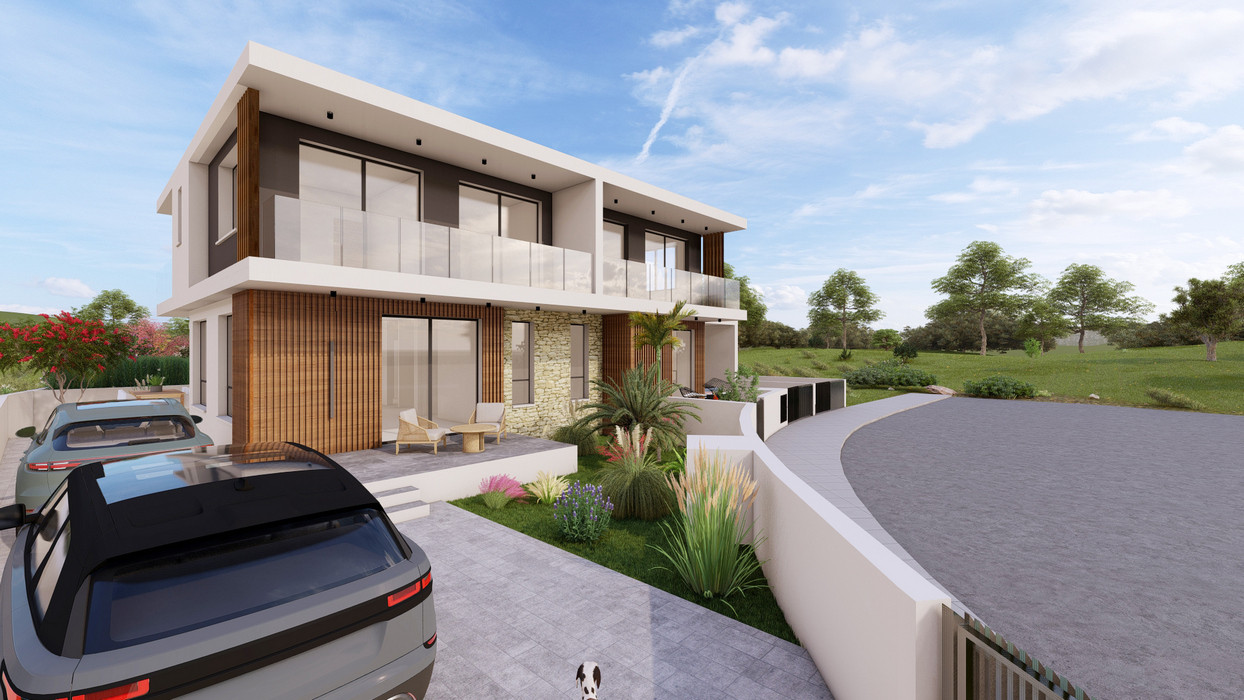 House (Semi detached) in Ypsoupoli, Limassol for Sale