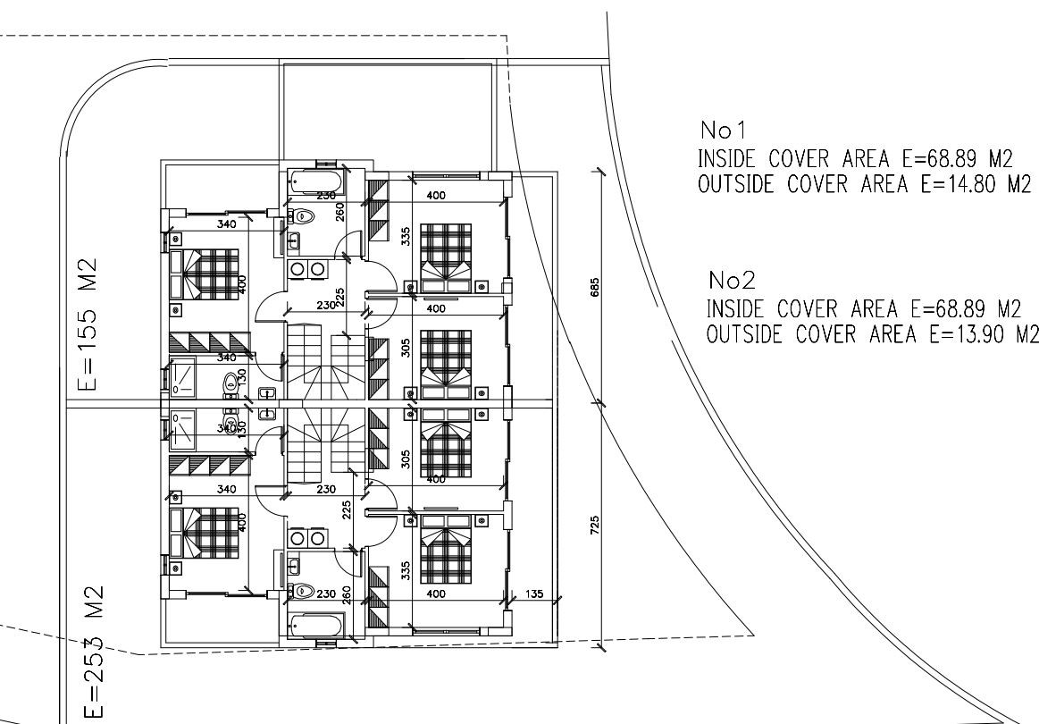 House (Semi detached) in Ypsoupoli, Limassol for Sale