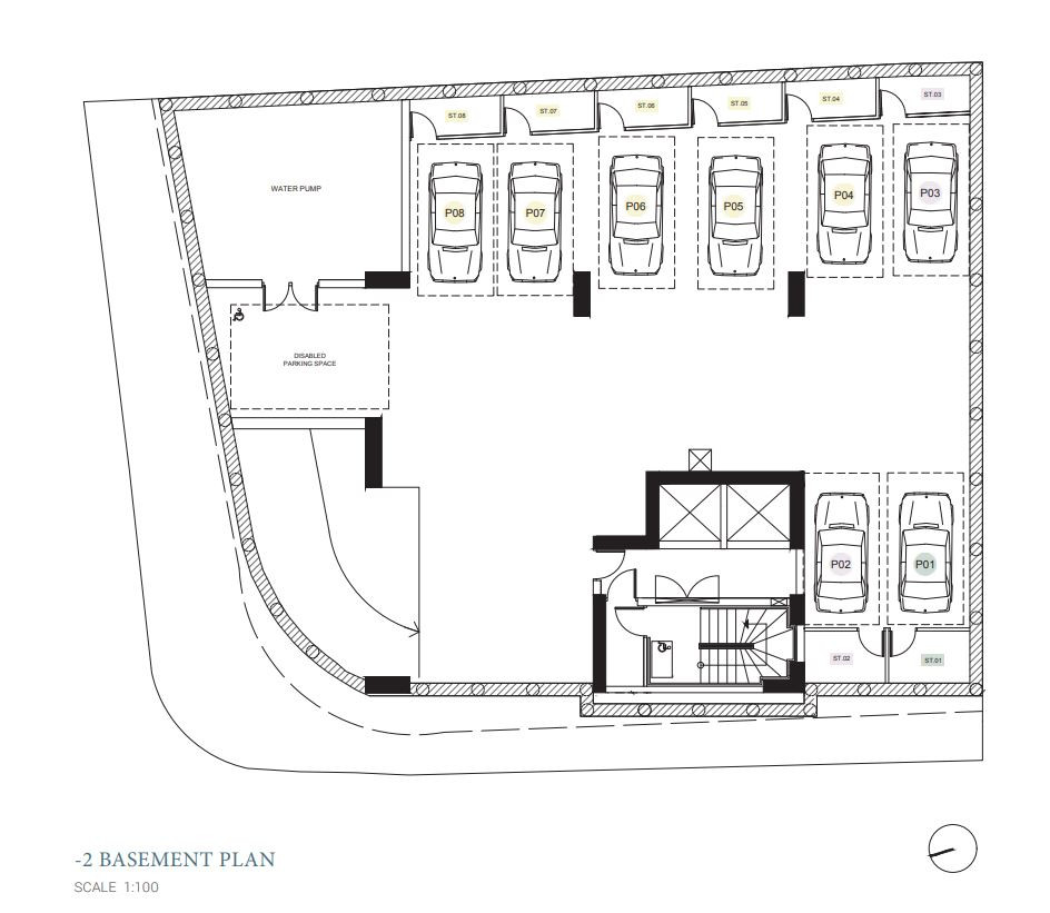 Apartment (Flat) in City Center, Nicosia for Sale
