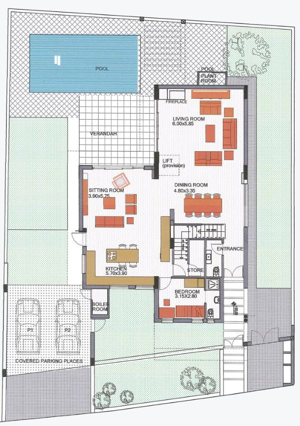 House (Detached) in Latsia, Nicosia for Sale