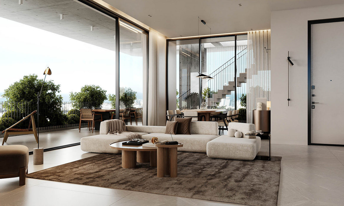 Apartment (Penthouse) in Potamos Germasoyias, Limassol for Sale