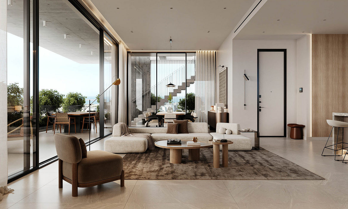 Apartment (Penthouse) in Potamos Germasoyias, Limassol for Sale