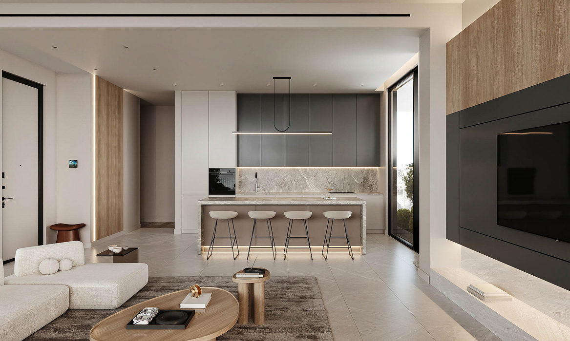 Apartment (Penthouse) in Potamos Germasoyias, Limassol for Sale