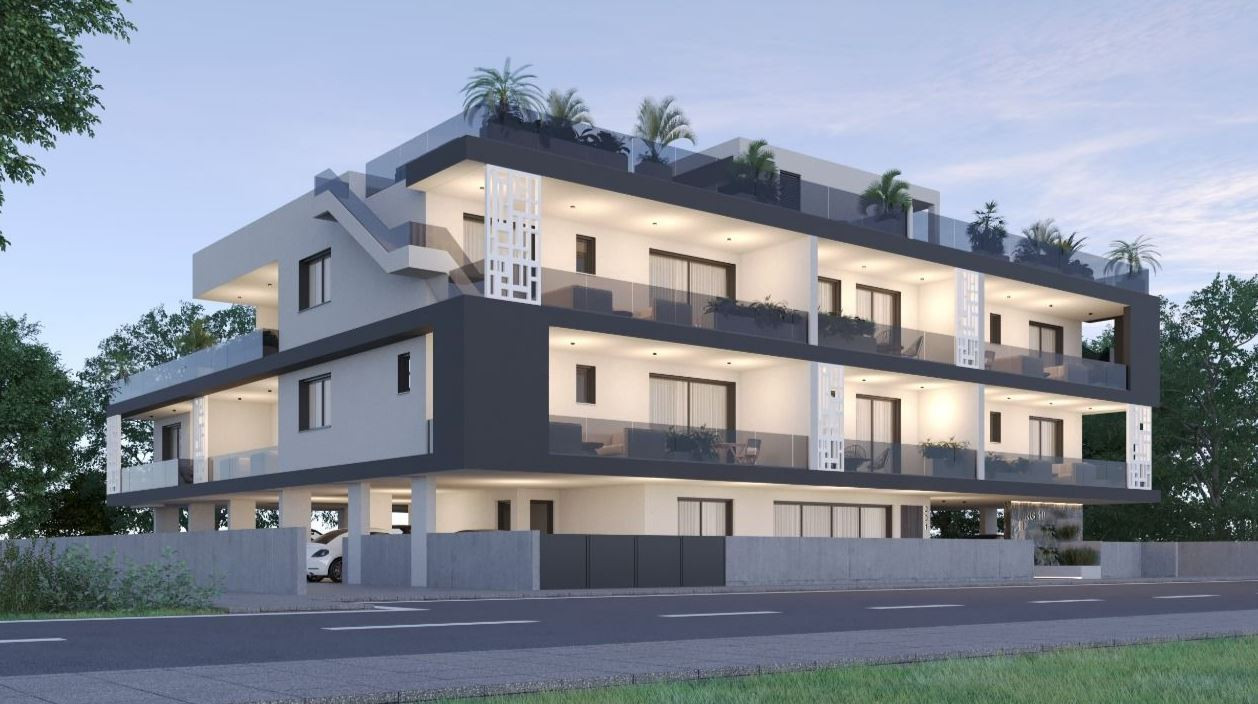 Apartment (Penthouse) in Aradippou, Larnaca for Sale