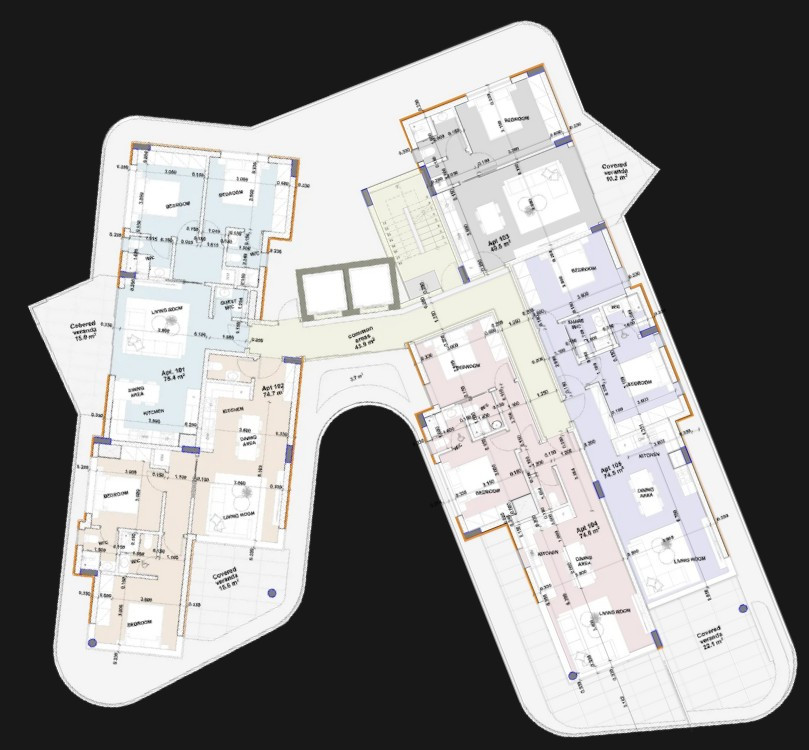 Apartment (Flat) in Faneromeni, Larnaca for Sale