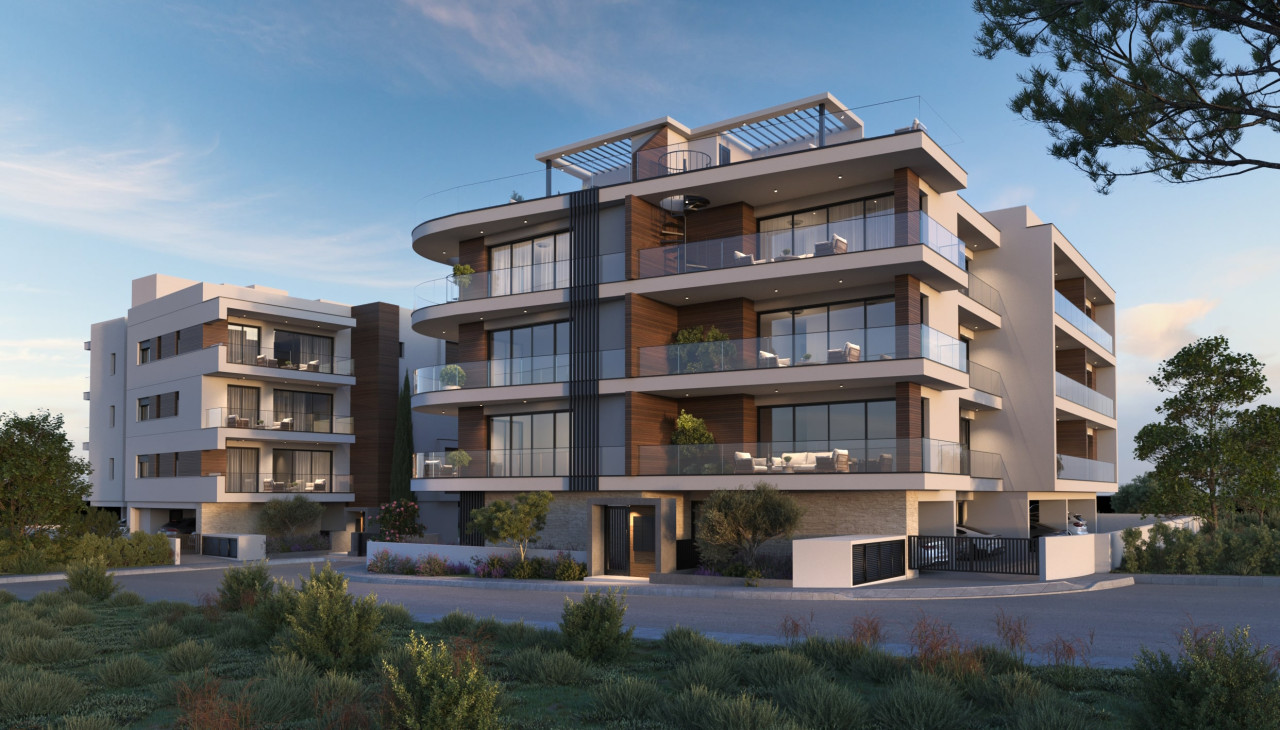 Apartment (Flat) in Mesa Geitonia, Limassol for Sale