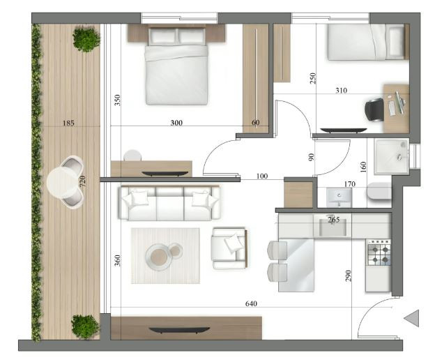 Apartment (Flat) in Agios Nikolaos, Limassol for Sale
