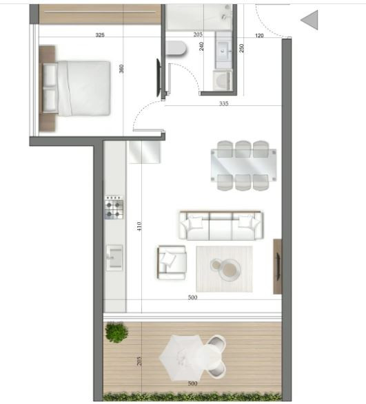 Apartment (Flat) in Agios Nikolaos, Limassol for Sale