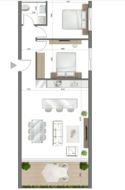 Apartment (Flat) in Agios Nikolaos, Limassol for Sale