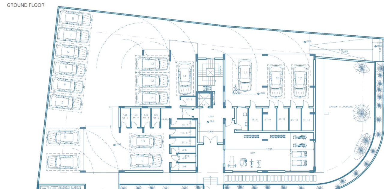 Apartment (Penthouse) in Agios Athanasios, Limassol for Sale