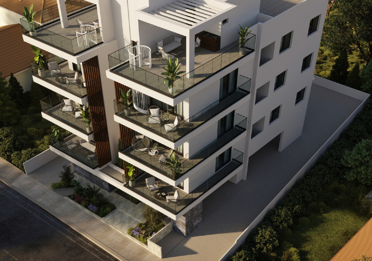 Apartment (Penthouse) in Aradippou, Larnaca for Sale
