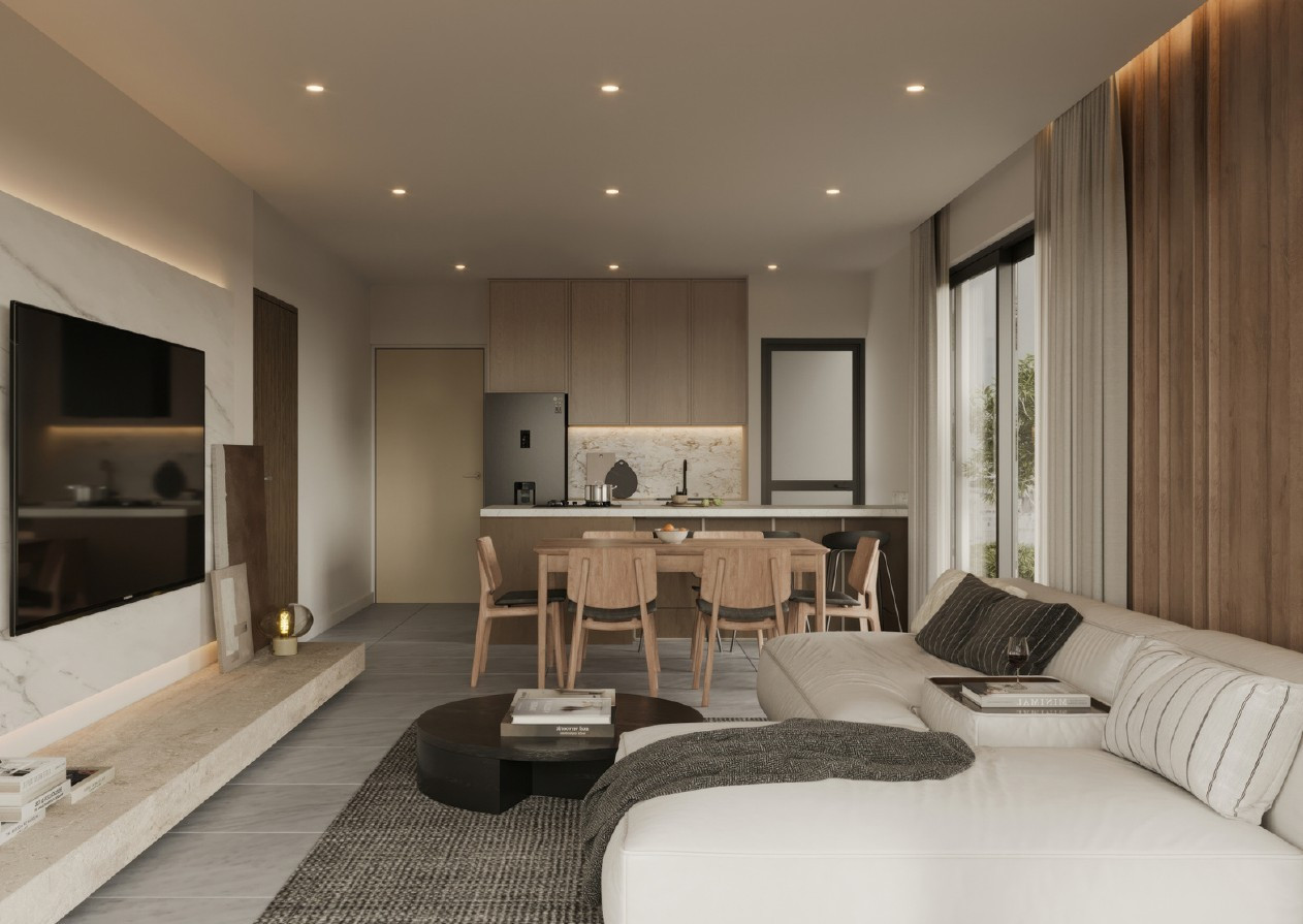 Apartment (Penthouse) in Aradippou, Larnaca for Sale