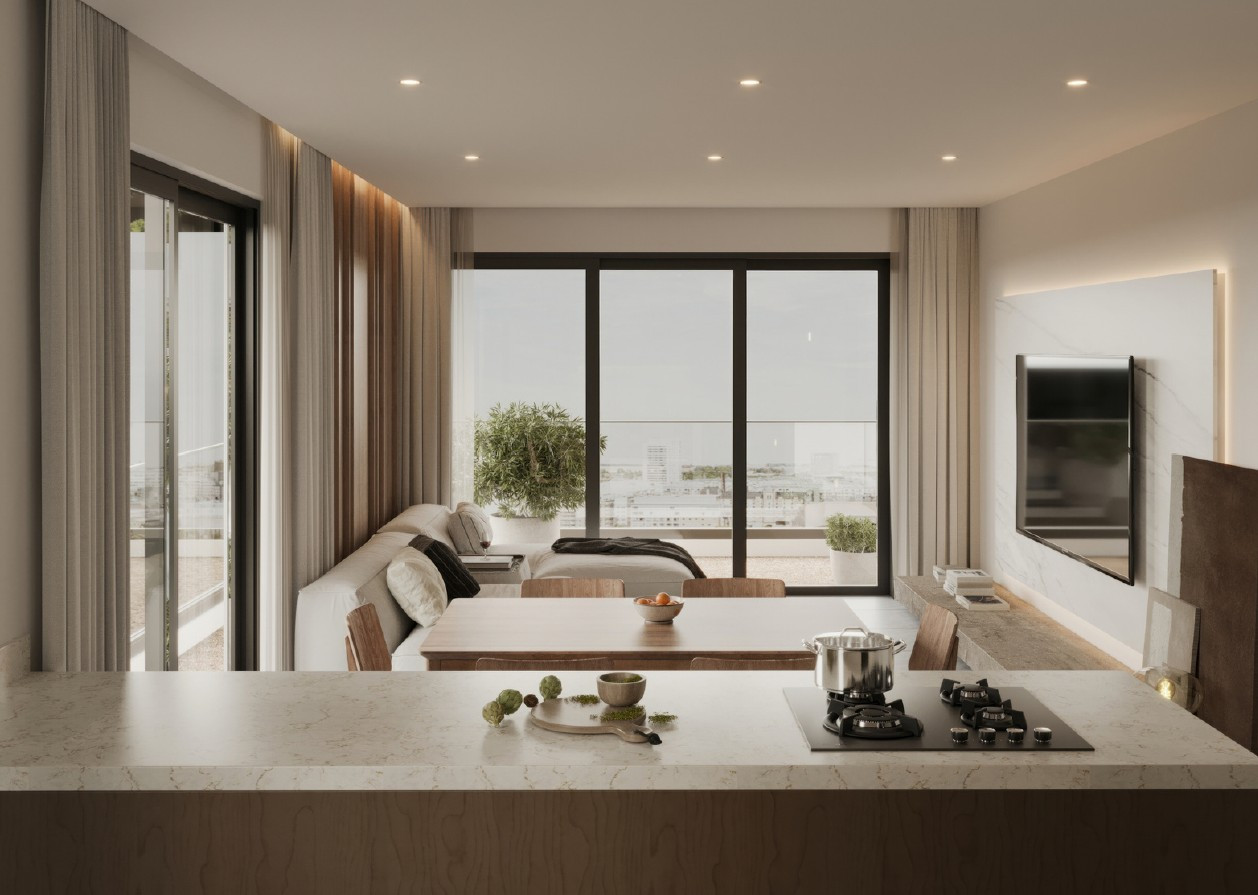 Apartment (Penthouse) in Aradippou, Larnaca for Sale