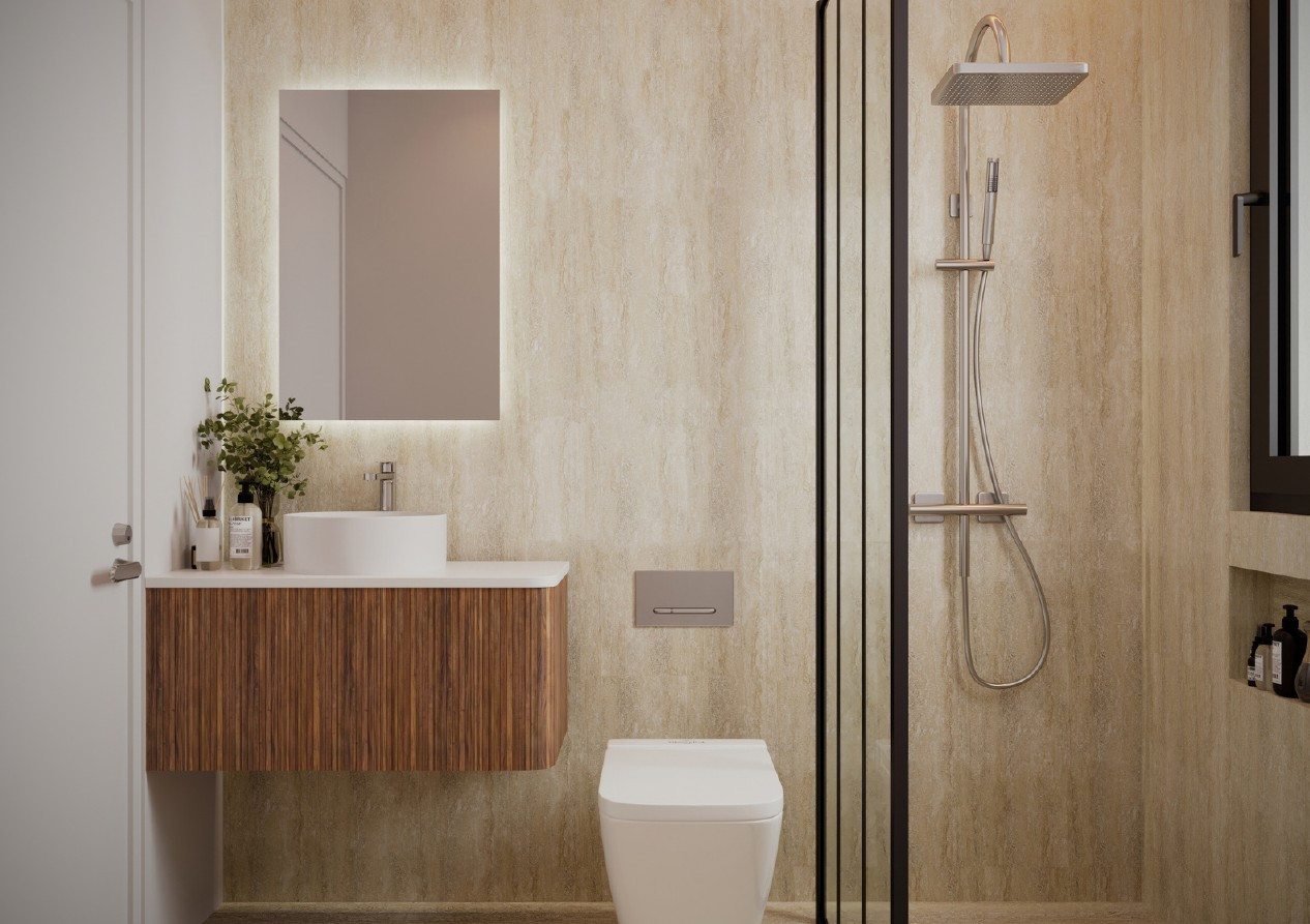 Apartment (Penthouse) in Aradippou, Larnaca for Sale