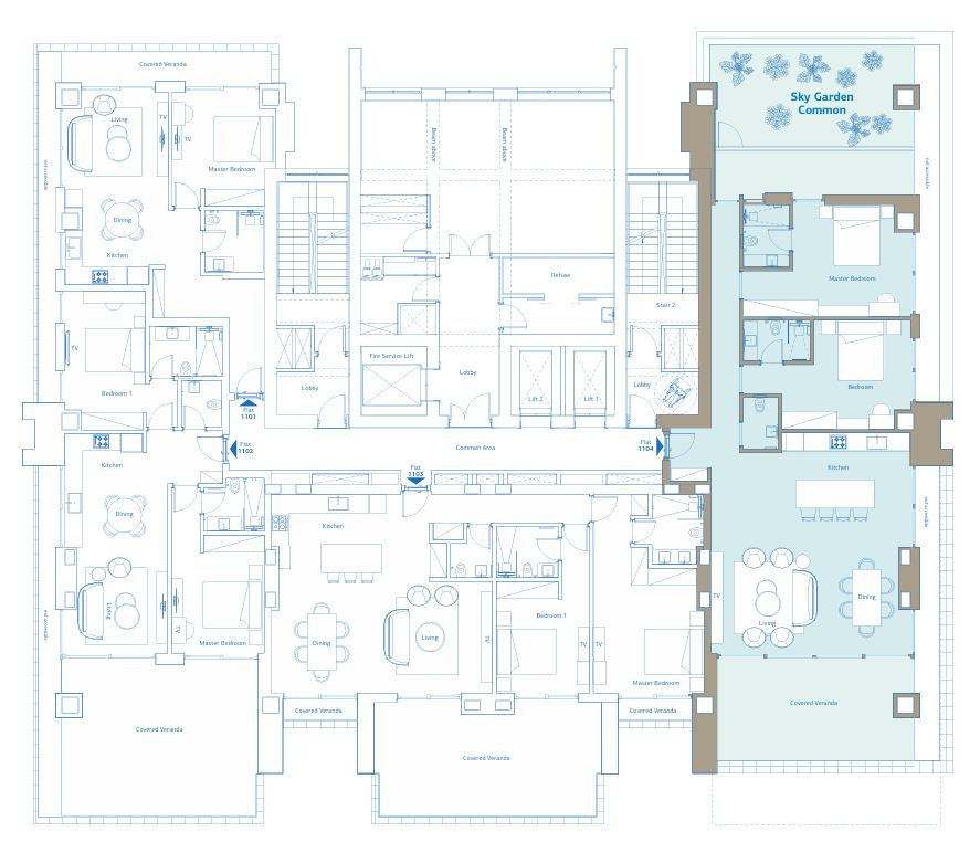 Apartment (Flat) in Posidonia Area, Limassol for Sale