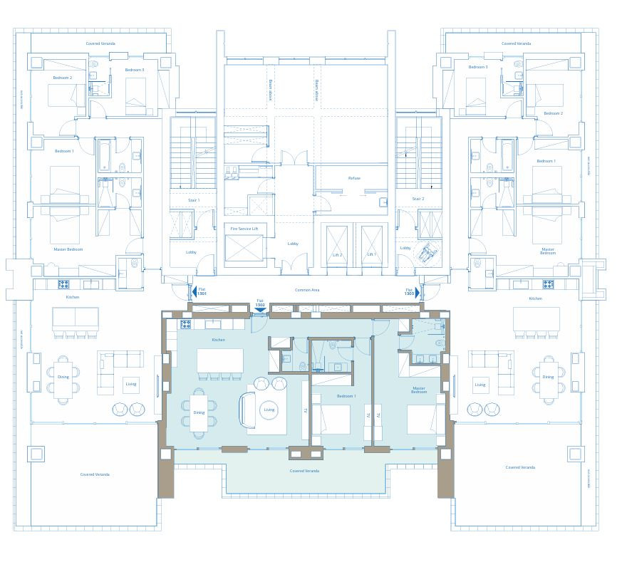 Apartment (Flat) in Posidonia Area, Limassol for Sale