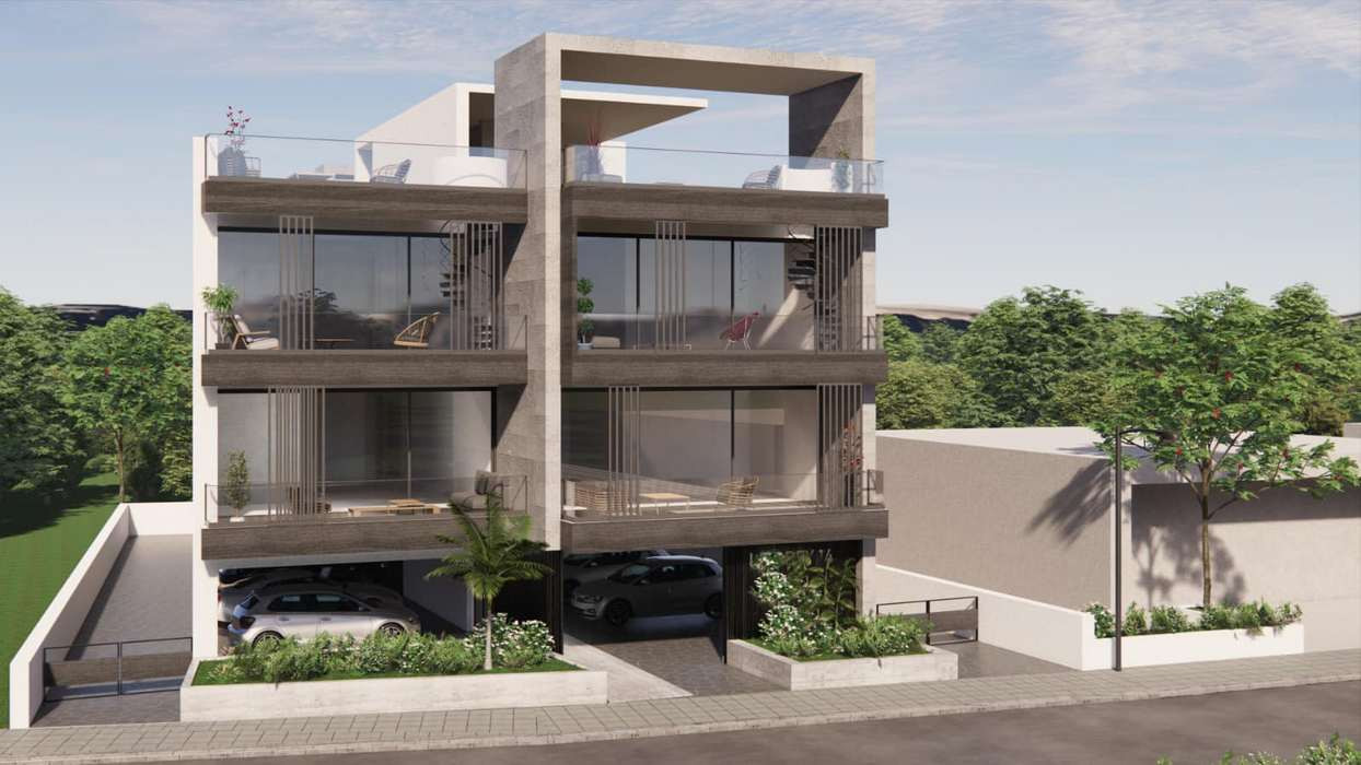 Apartment (Penthouse) in Livadia, Larnaca for Sale