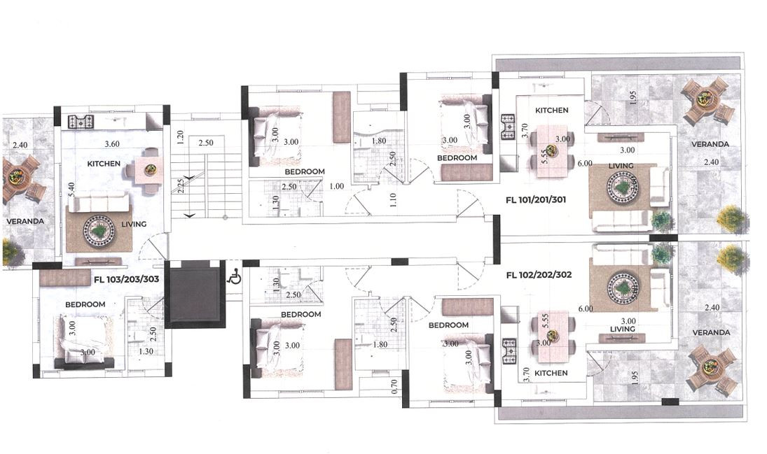 Apartment (Flat) in Polemidia (Kato), Limassol for Sale