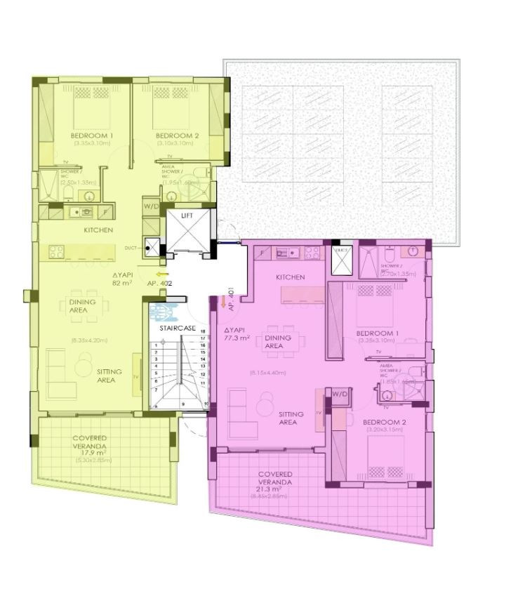 Apartment (Flat) in Pallouriotissa, Nicosia for Sale