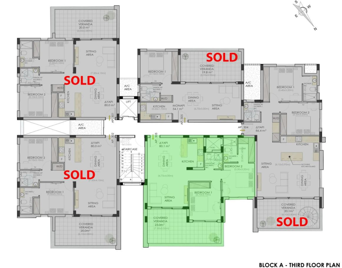Apartment (Penthouse) in Lakatamia, Nicosia for Sale