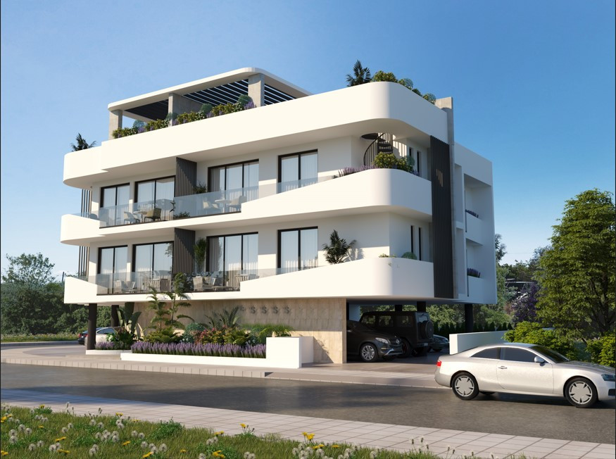Apartment (Penthouse) in Livadia, Larnaca for Sale