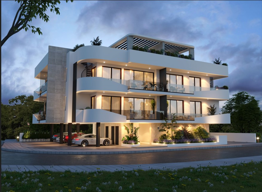 Apartment (Penthouse) in Livadia, Larnaca for Sale