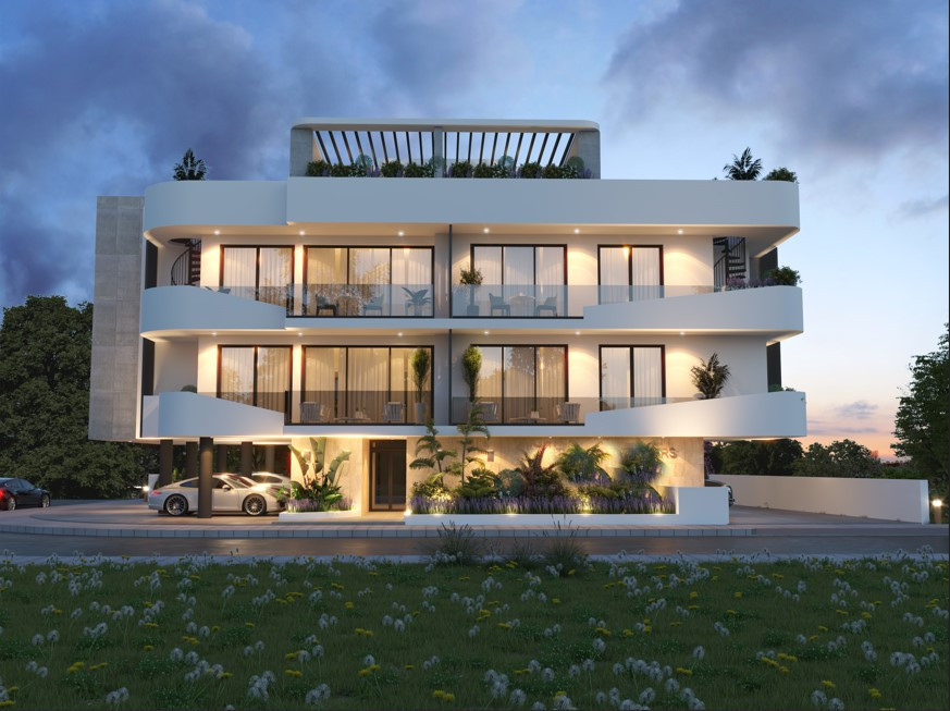 Apartment (Penthouse) in Livadia, Larnaca for Sale