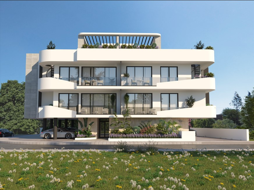 Apartment (Penthouse) in Livadia, Larnaca for Sale