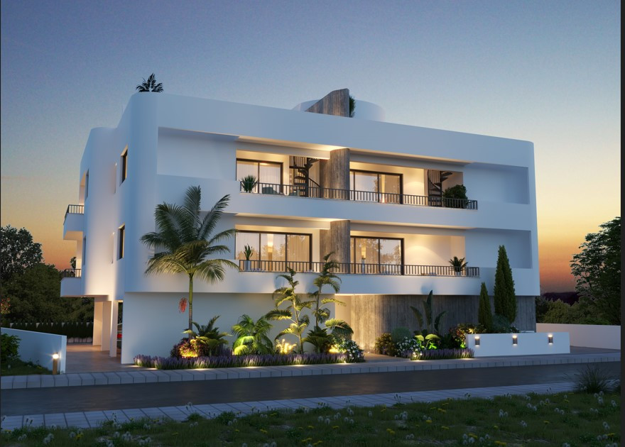 Apartment (Penthouse) in Oroklini, Larnaca for Sale