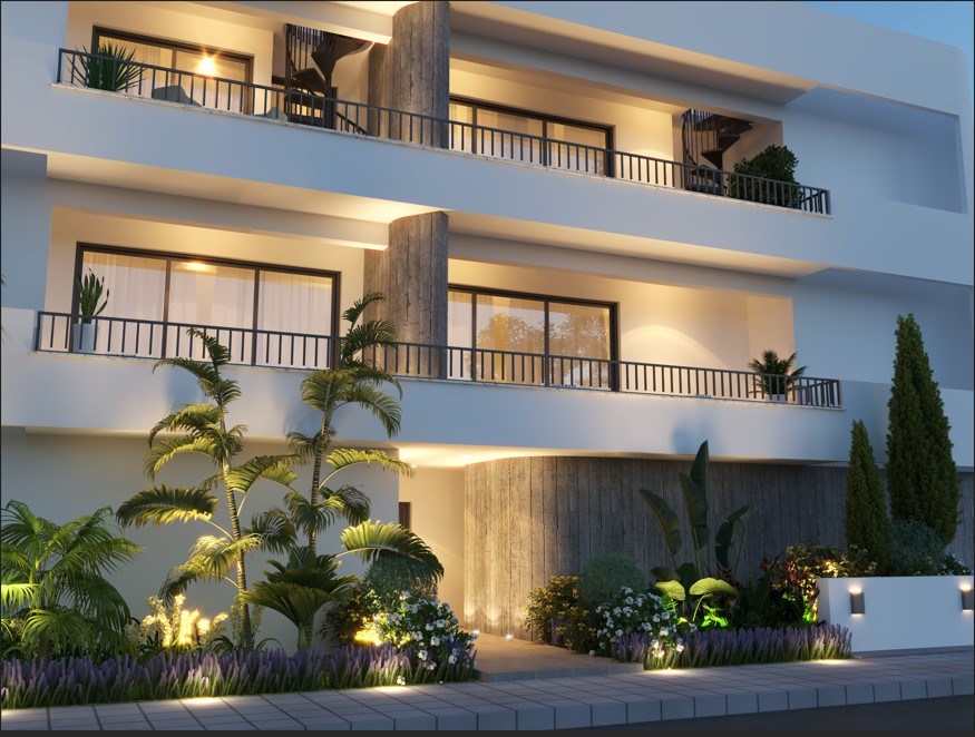 Apartment (Penthouse) in Oroklini, Larnaca for Sale