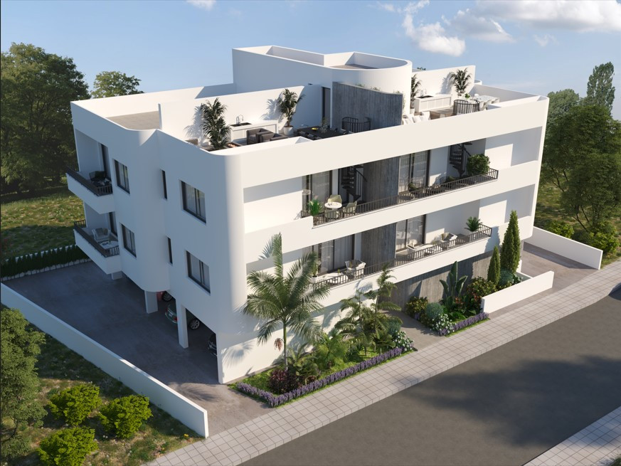Apartment (Penthouse) in Oroklini, Larnaca for Sale
