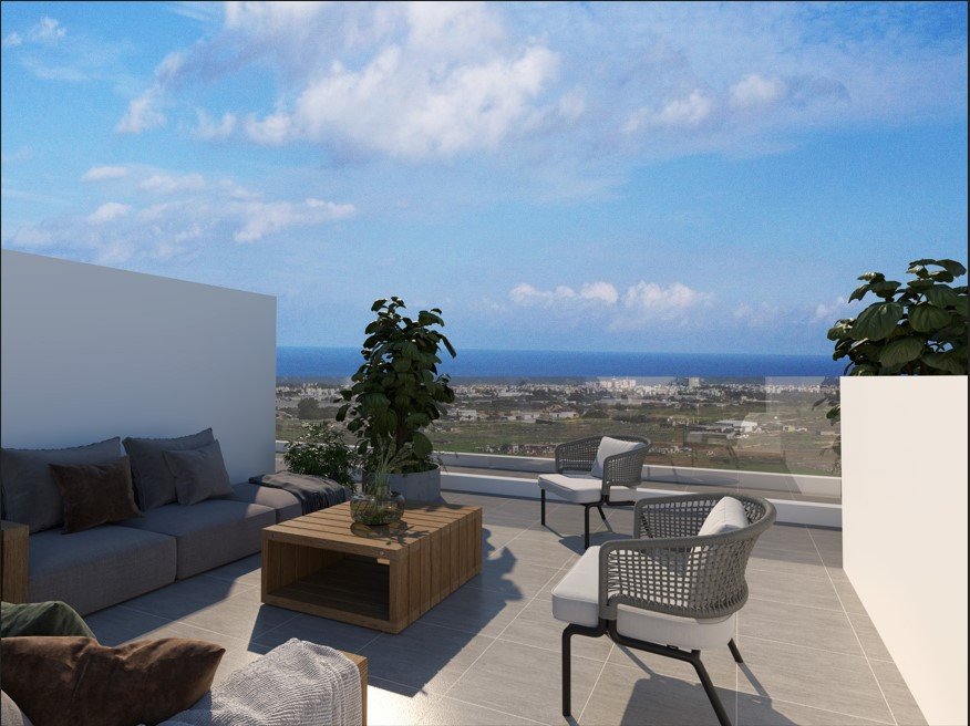 Apartment (Penthouse) in Paralimni, Famagusta for Sale