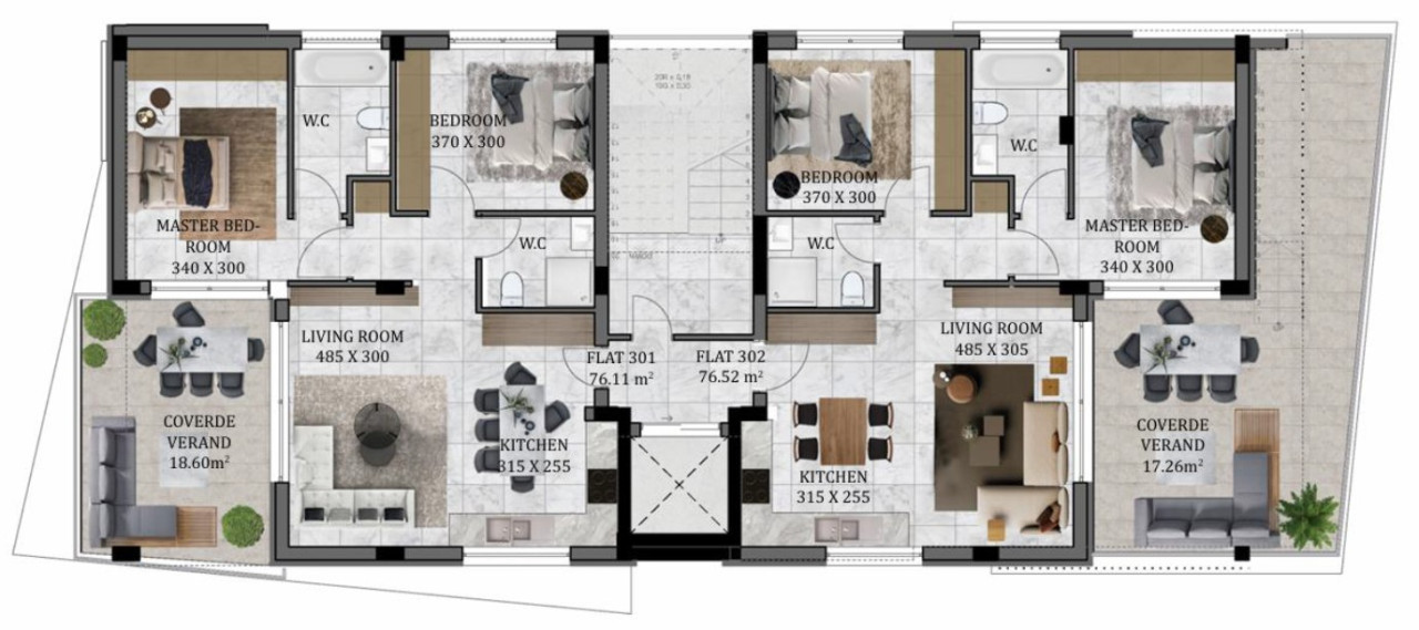 Apartment (Flat) in Agios Athanasios, Limassol for Sale