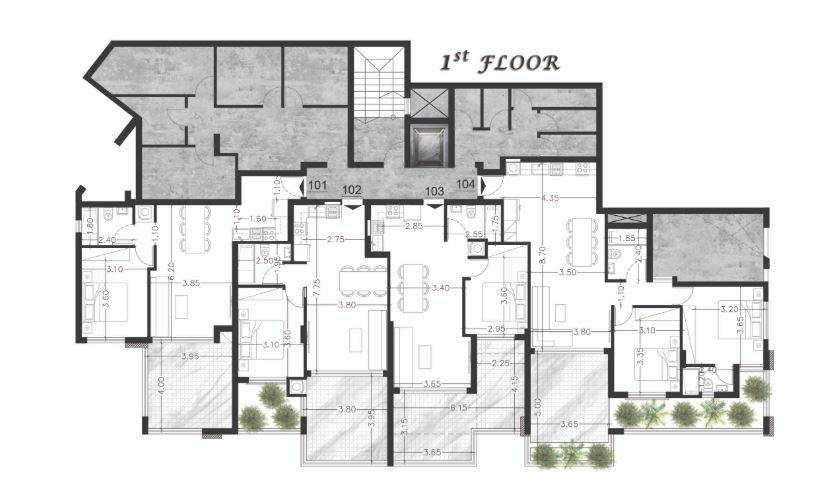 Apartment (Flat) in Agios Athanasios, Limassol for Sale