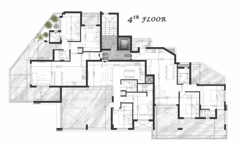 Apartment (Penthouse) in Agios Athanasios, Limassol for Sale