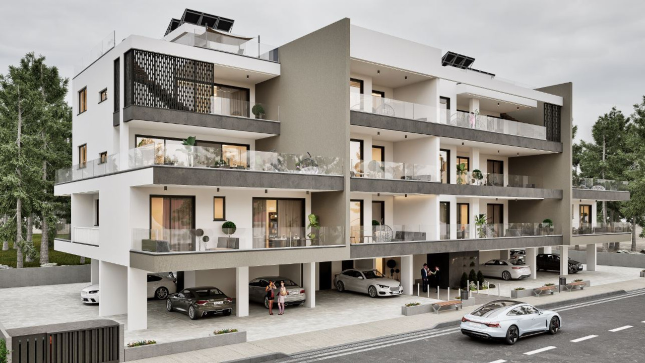 Apartment (Penthouse) in Aradippou, Larnaca for Sale