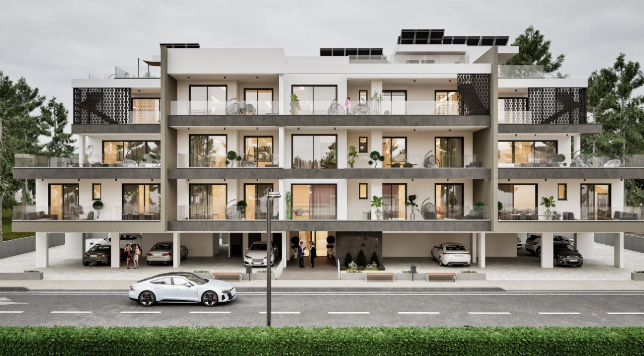 Apartment (Penthouse) in Aradippou, Larnaca for Sale