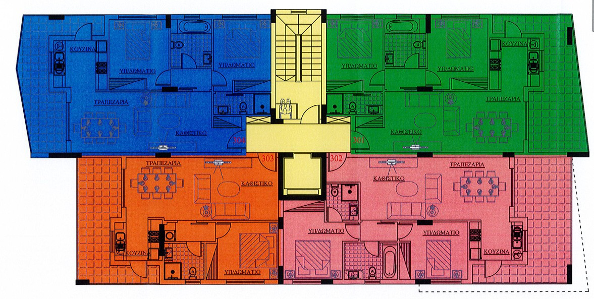 Apartment (Flat) in Petrou kai Pavlou, Limassol for Sale